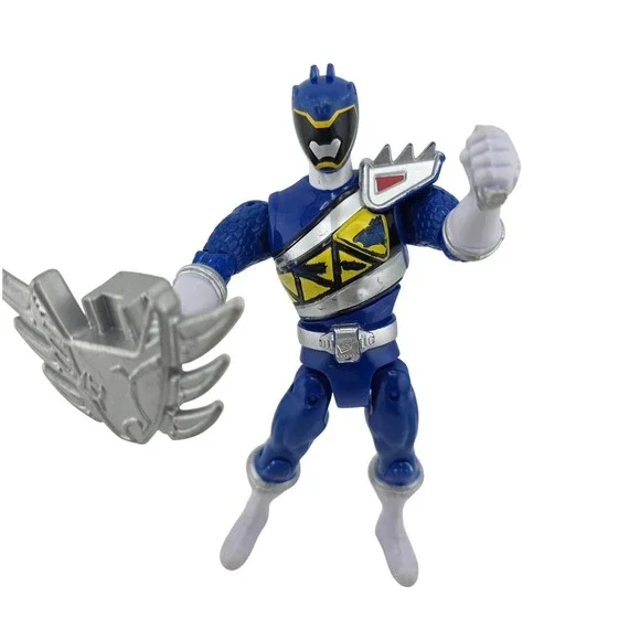Power Rangers‎ Dino Charge Double Strike Blue Ranger Action Figure Bandai