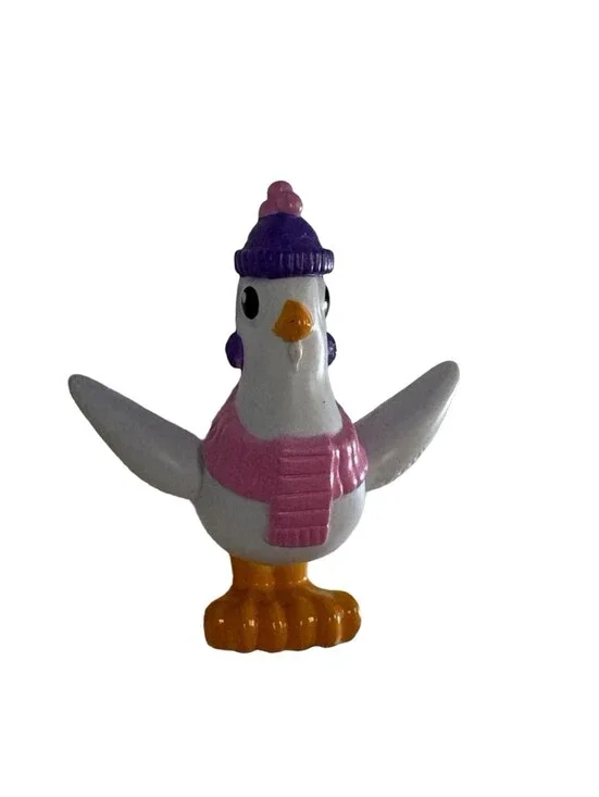 Paw Patrol Chickaletta Winter Snow Rescue Replacement Scarf Hat Mini Figure 1.5