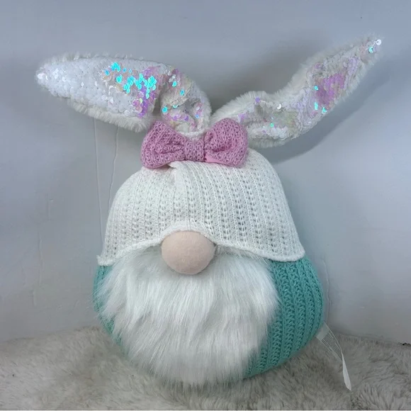 Cute‎ Gnome Plush with Bunny Ears