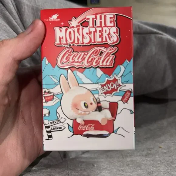 THE MONSTERS Coca-Cola The Monsters Collection Labubu Vinyl Figure Collaboration