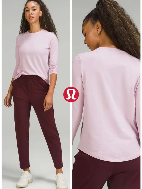 Like New - Lululemon Love Long Sleeve Shirt in Pink Peony (18)