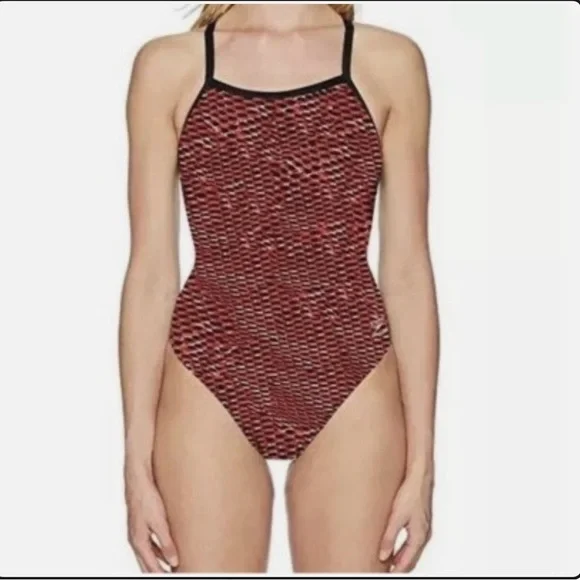 Speedo Endurance+ with Black Trim sz 26
