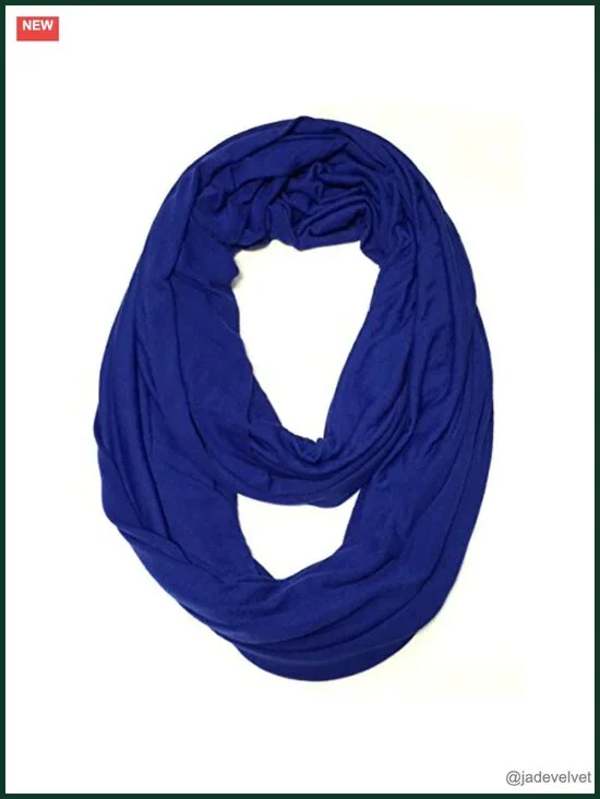 Lightweight Jersey Knit Infinity Scarf Circle Scarf Wrap