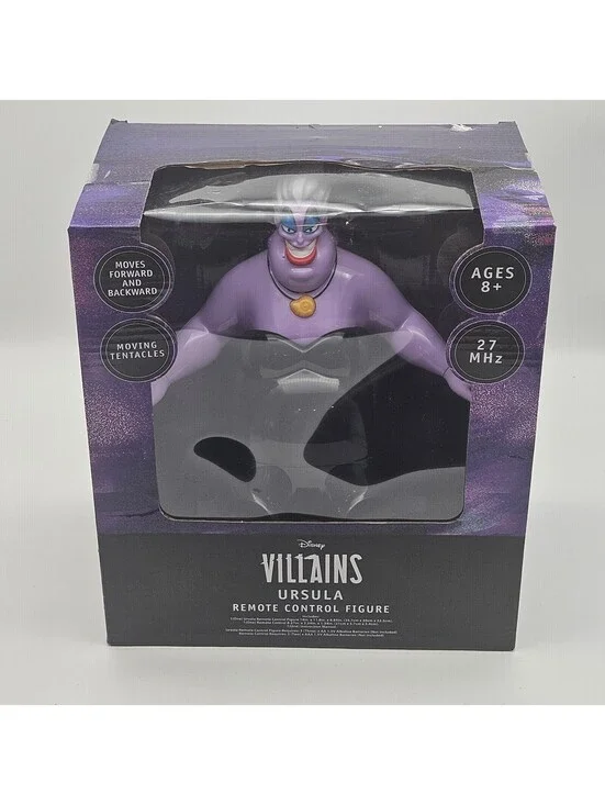 Disney Villains Ursula Remote Control Figure - NEW In Box (Some Damage to Box)