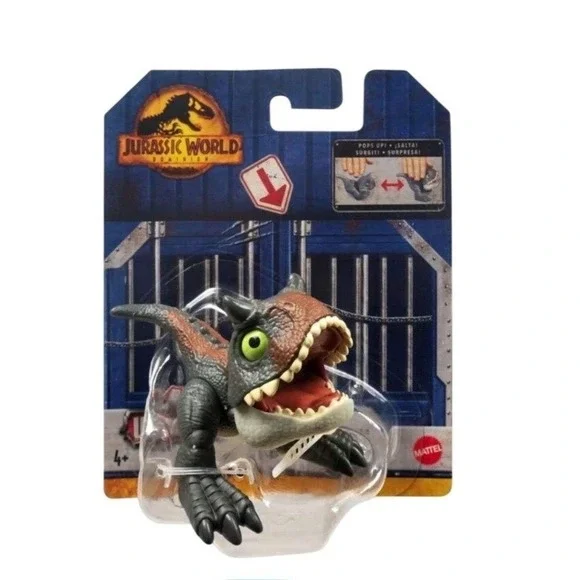 Jurassic World Dominion Uncaged‎ Carnotaurus Dinosaur 2 Inch Action Figure New