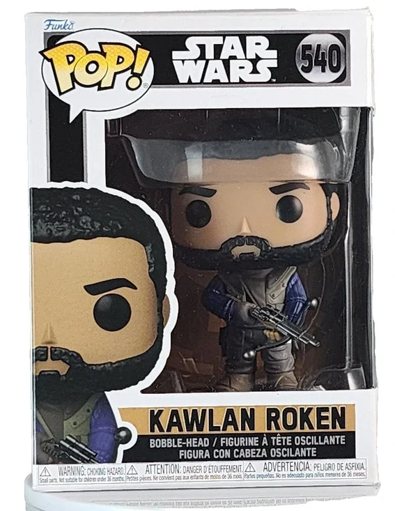 Funko Pop Star Wars #540 Kawlan Roken Obi-Wan Kenobi TV Series Vinyl Bubble Head