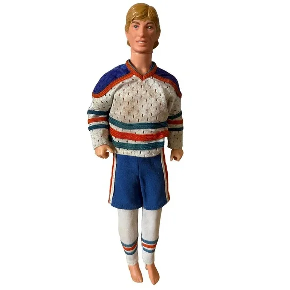 1983 vintage Wayne‎ Gretzky Mattel the great Gretzky doll Edmonton Oilers