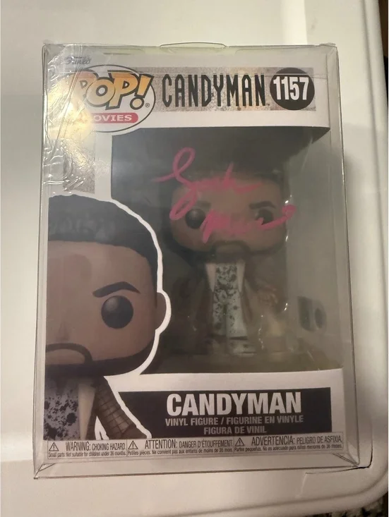 Funko Pop! Candyman #1157 Signed by Lochlyn Munro SWAU Auto