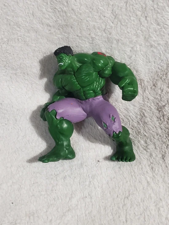 Marvel Hulk Green and Purple Muscular Action Figure