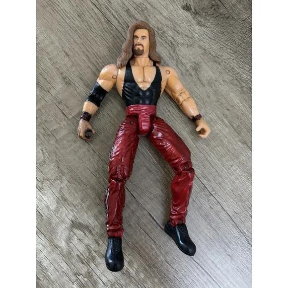 Vintage WCW NWO ToyBiz ROAD WILD WRESTLERS KEVIN NASH Figure 1999 7