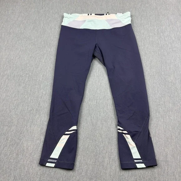 Lululemon Leggings Womens 6 Purple Run Inspire Crop II 23