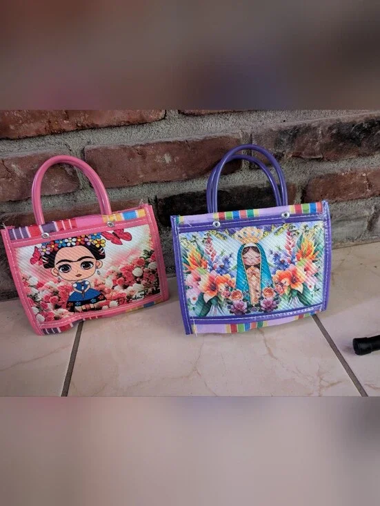 Frida Kahlo And Virgin Mary  Small Bag