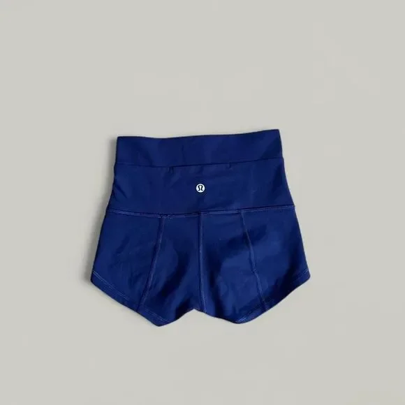 Lululemon Women's Navy and Blue Shorts