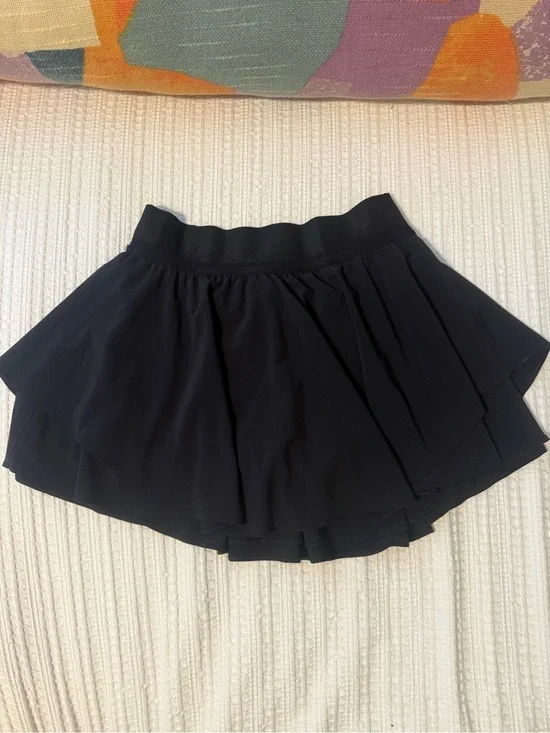 lululemon athletica Black Layered Circle Skirt