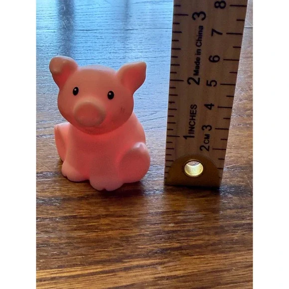 Fisher Price Little People Pink Pig Farm Animal Replacement Figure Toy 2 Inch