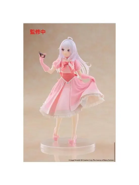 Taito The Journey of Elaina Figure Masquerade pink dress figure US Seller