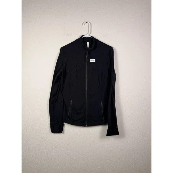 Lululemon Define Jacket Womens 12 Black Running Full Zip
