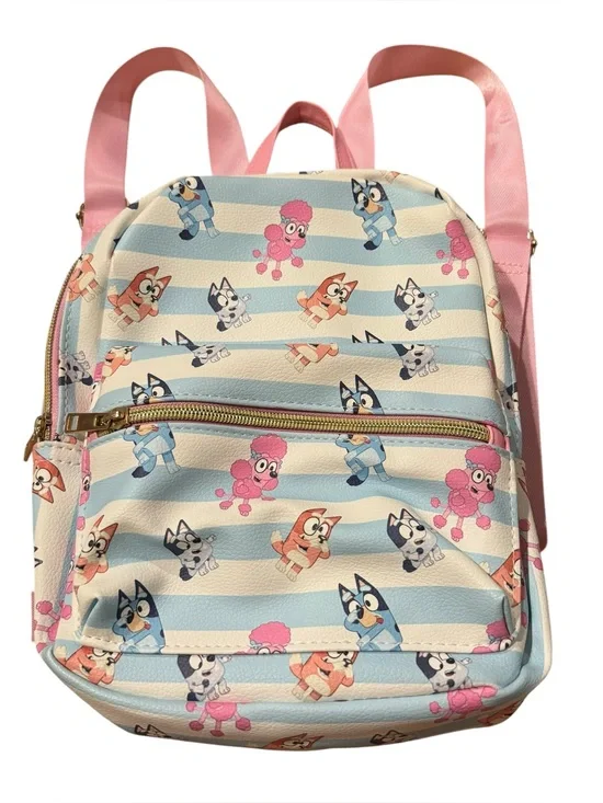 Bluey & Friends Striped Backpack