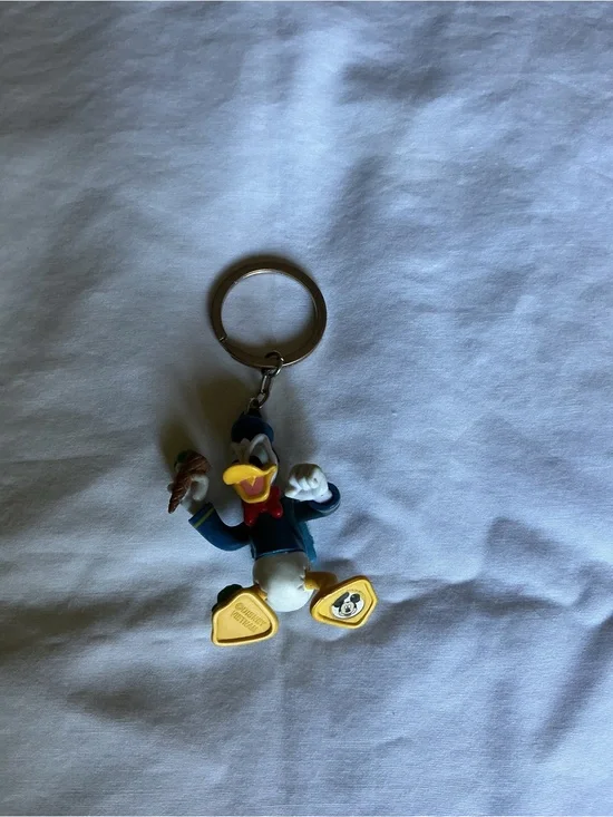 Disney Donald Duck Blue & Yellow Keychain