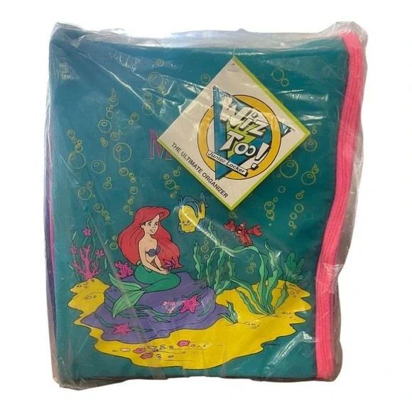 Disney‎ Little Mermaid Wiz Too! Junior Locker Ultimate Organizer Backpack