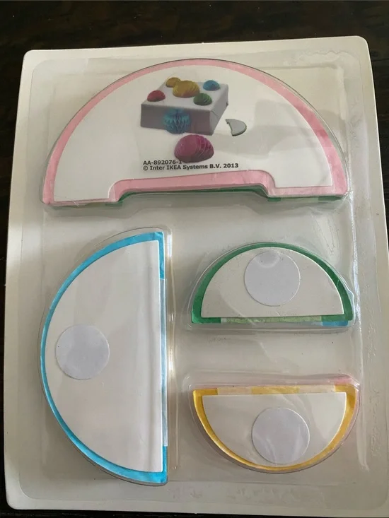 IKEA Honeycomb Party Decorations — Pink, Blue, Green, Yellow