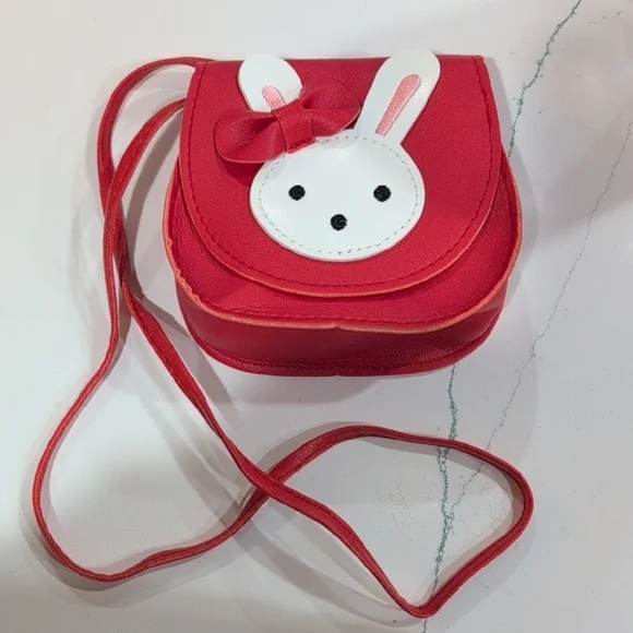 Little Kids Mini Red Bunny Bag