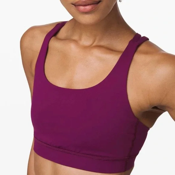 LULULEMON Marvel‎ Energy Bra Luxtreme Active Training Workout Sports Bra Size 4