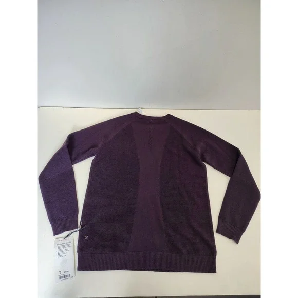 Lululemon simple wool crewneck pullover sweater Size 12