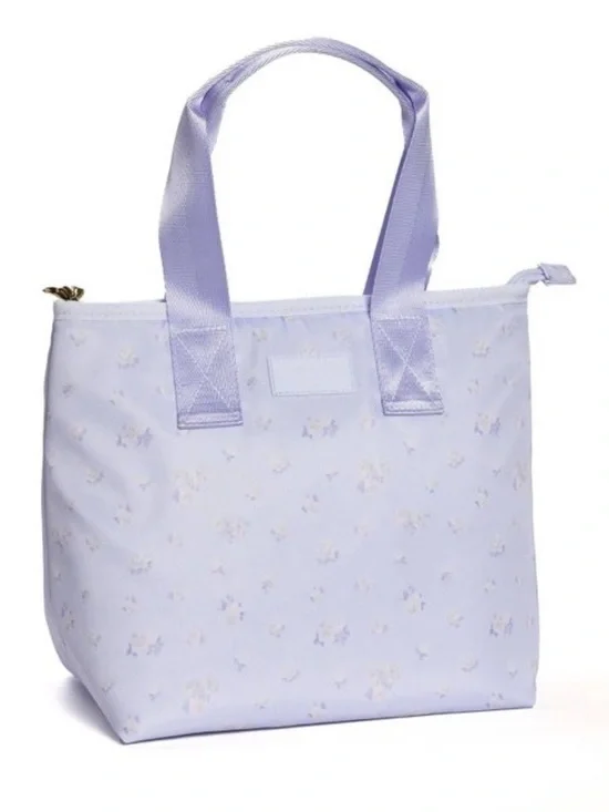 NWT LoveShackFancy x Target Yoobi Everblooming Rosettes Ditsy Lunch Tote Bag