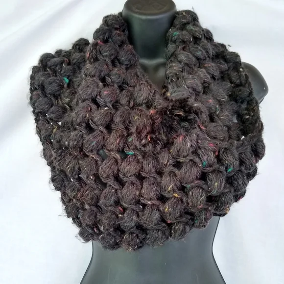 Black Infinity Homemade Scarf
