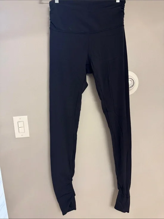 Black High-Waist Leggings