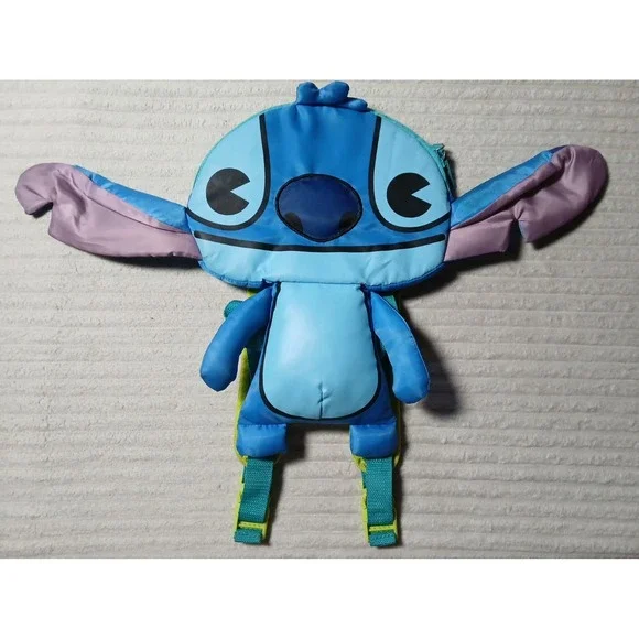 Lilo & Stitch Backpack Disney Store Nylon Tote Adjustable Straps 13