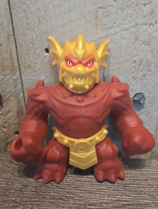 Heroes of Goo Jit Zu Stretch Strikers Hero Pack, Stretchy Action Figure Blazagon
