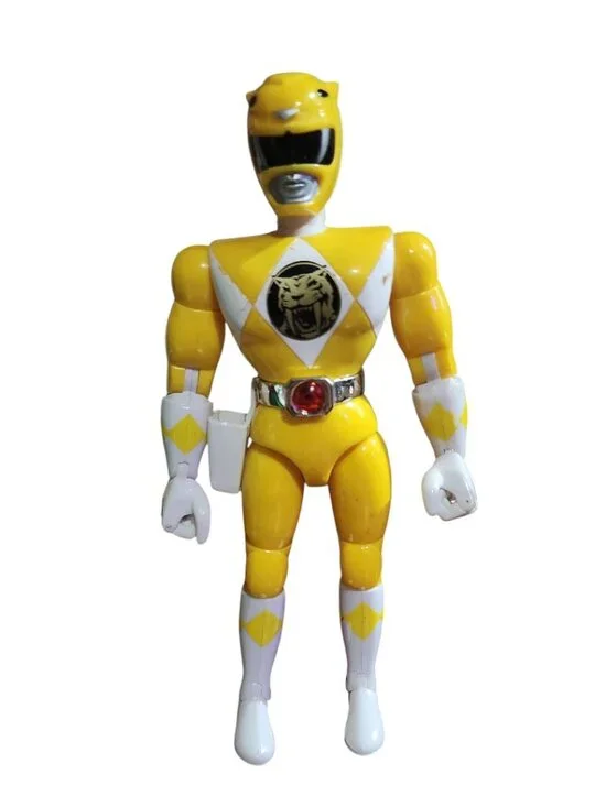 Yellow Power Ranger Figurine