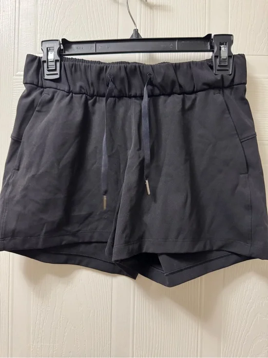 lululemon athletica Black Lightweight Drawstring Athletic Shorts