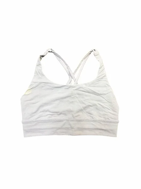 Lululemon Pale Purple Cross Back Sports Bra Size 8 Low Impact Yoga Athletic