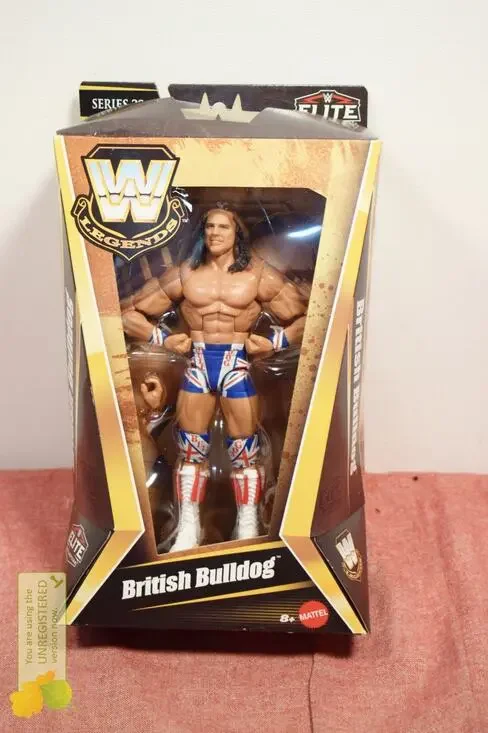 WWE Elite Legends British Bulldog Action Figure