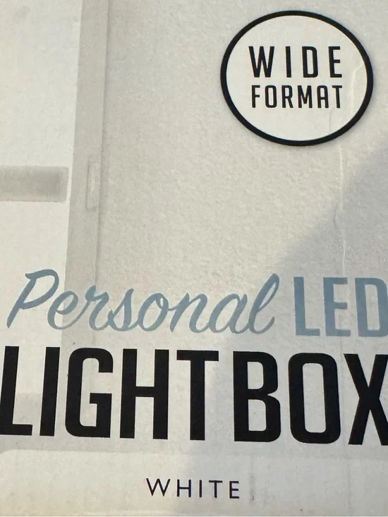 Personal LED Light Box - White