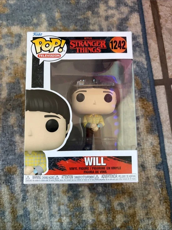 Funko Pop! Stranger Things Will Vinyl Figure - Yellow Plaid Shirt