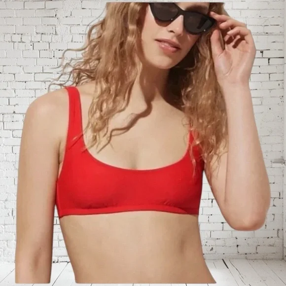 J.Crew Heritage Scoopneck Bikini Top NWT | Medium  | Classic Cut