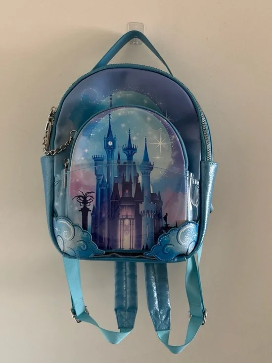 Disney + Danielle Nicole Cinderella’s Castle Backpack