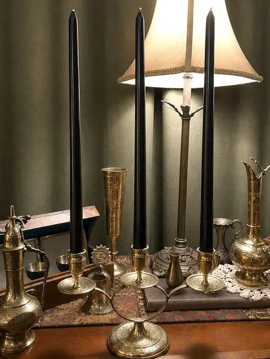 Solid Brass Candelabra - 3 Holes