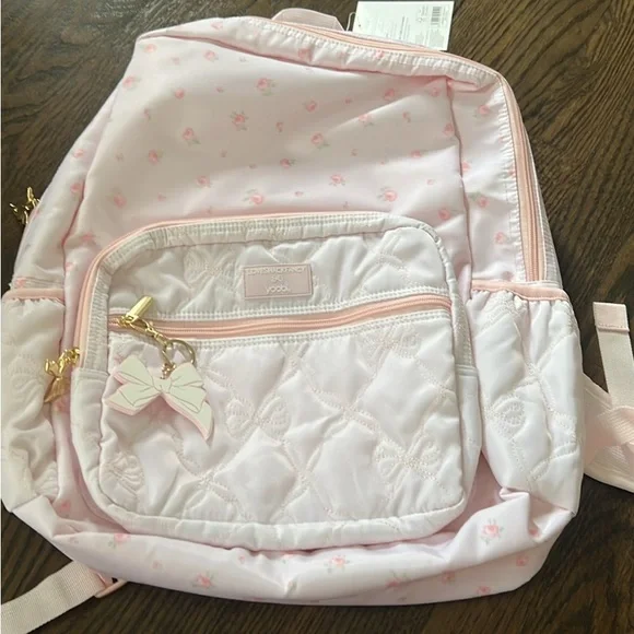Love Shack Fancy x Target Pink floral backpack