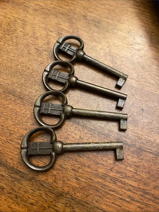 Furniture Keys Bundle of 4 Decor Art