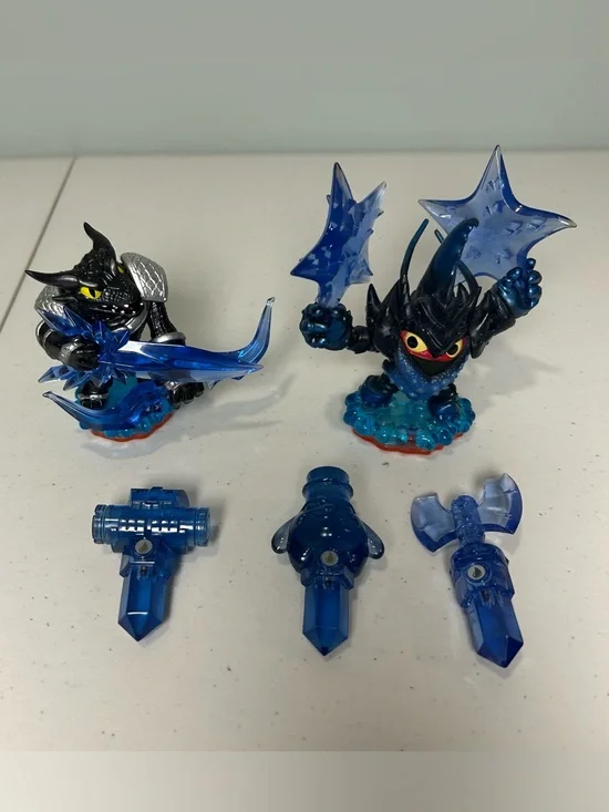 Skylanders Trap Team Water Character & Trap Bundle Lob Star Legendary Snap Shot