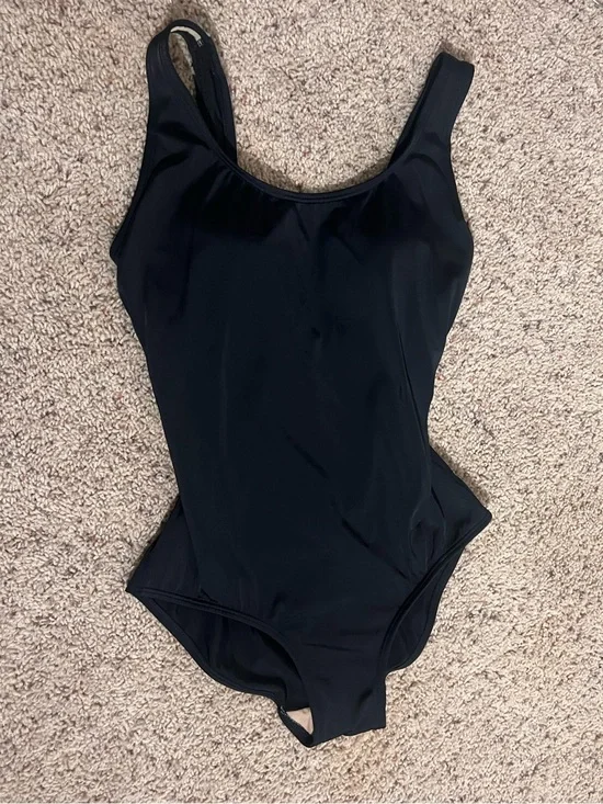 L.L. Bean Black Women's one piece swimming suit