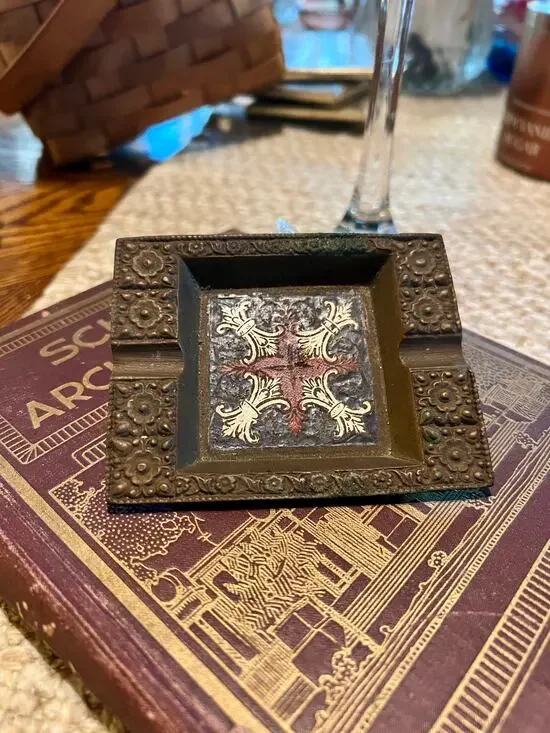 Vintage Brass Ashtray