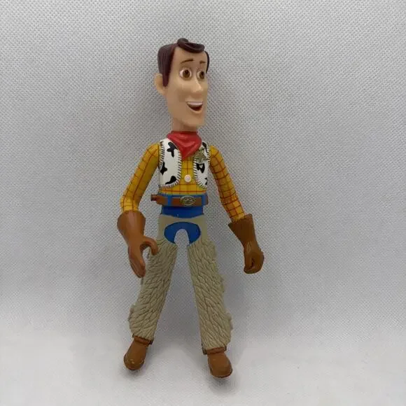 Disney Pixar Toy Story 6” Woody Figure with Chaps moveable arms & head