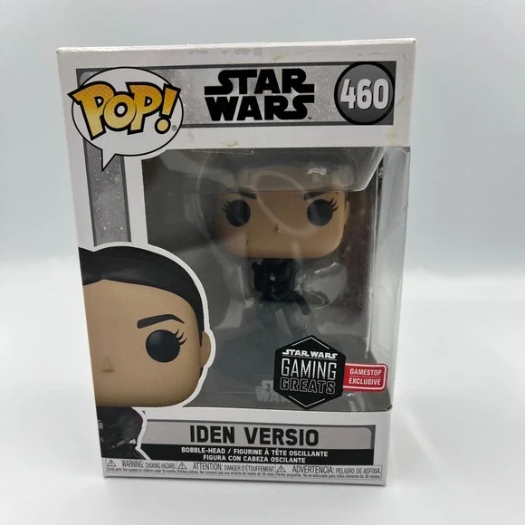 Funko Pop! Star Wars #460 Iden Versio Gaming Greats Exclusive Bobble‑Head Figure