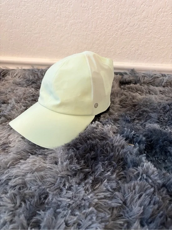 Lululemon Fast and Free Ponytail Running Hat - Mint Green -